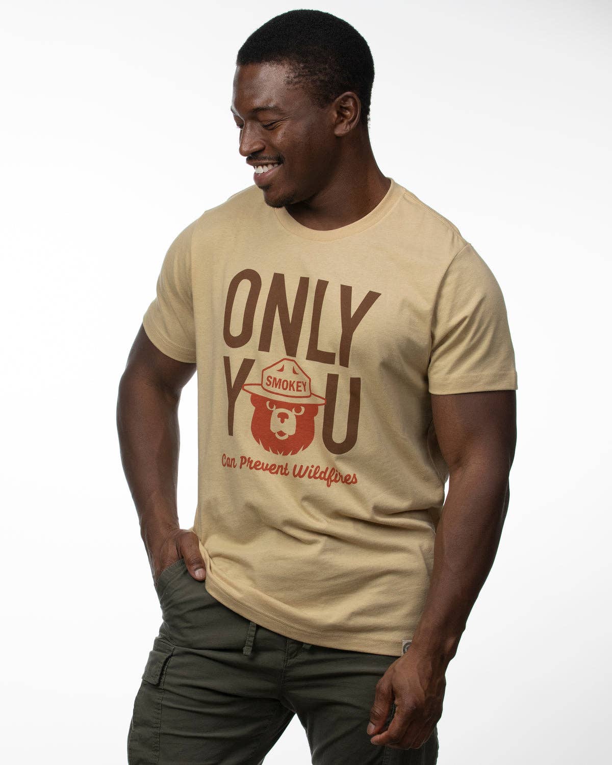 Only You Heritage Unisex Short Sleeve Tee: Fossil / S