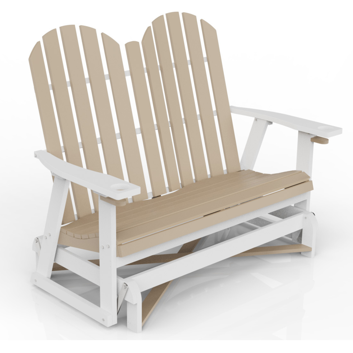 Poly Grove Double Glider