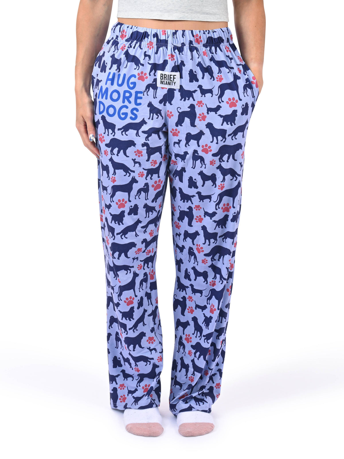 Hug More Dogs Pajama Pants: XX-Large