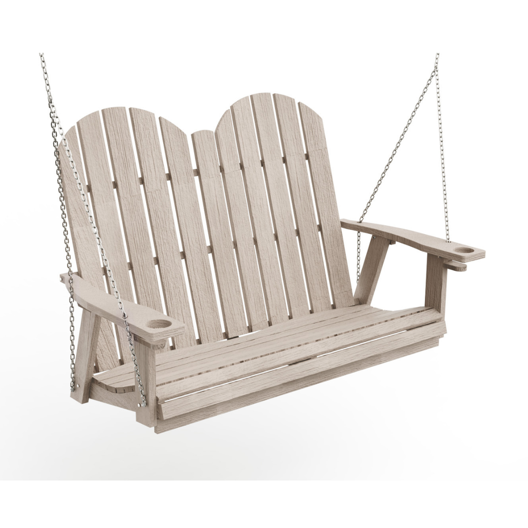 Poly Grove Double Swing