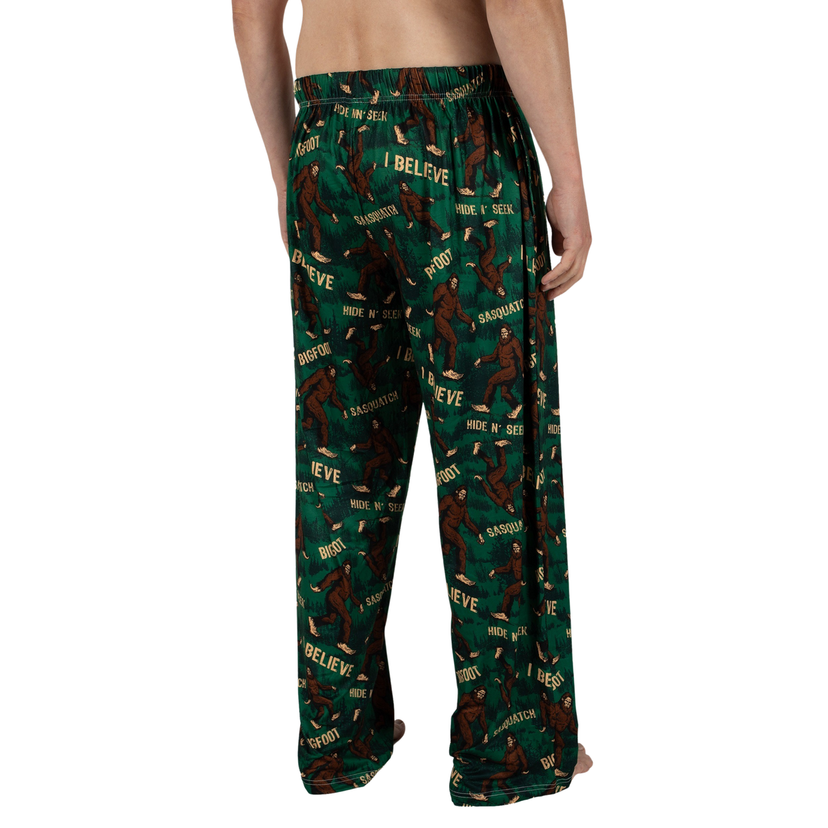 BigFoot Forrest Green Lounge Pants: Large
