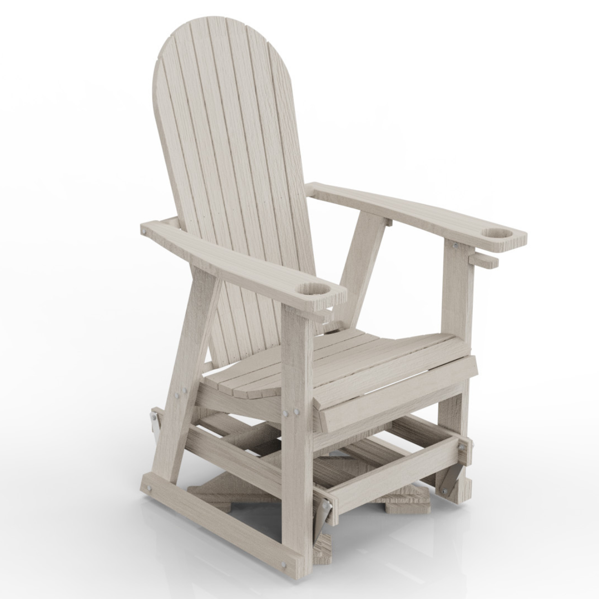 Poly Grove Swivel Glider