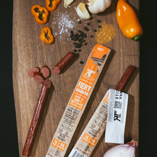 NEW Fiery Habanero Beef Stick - 24 Pack