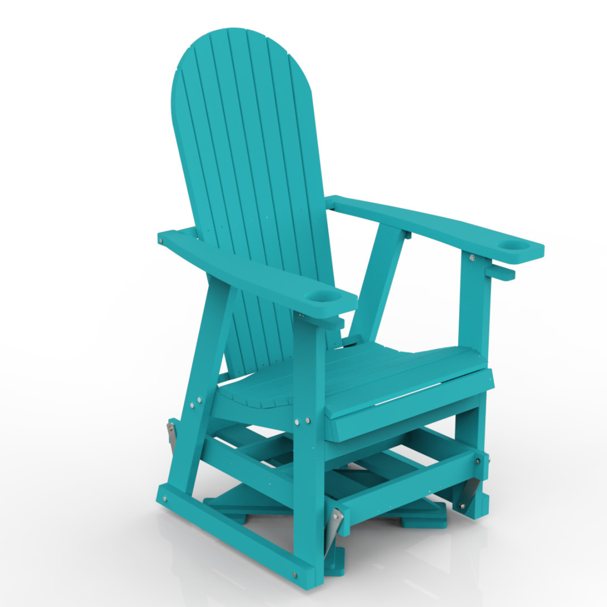 Poly Grove Swivel Glider