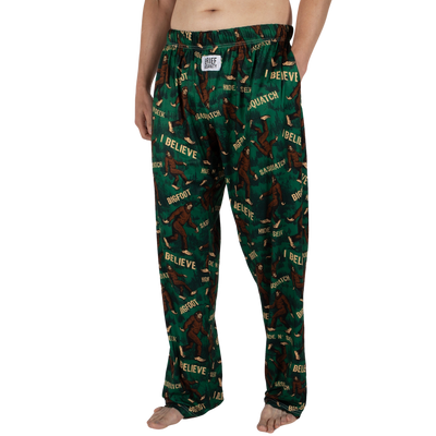 BigFoot Forrest Green Lounge Pants: Large
