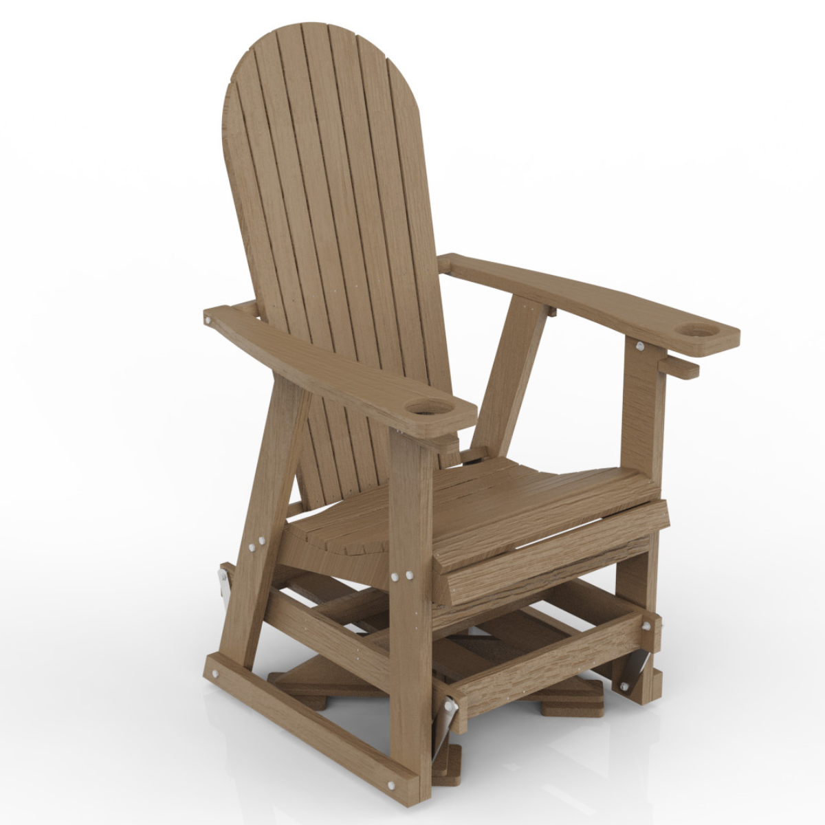 Poly Grove Swivel Glider