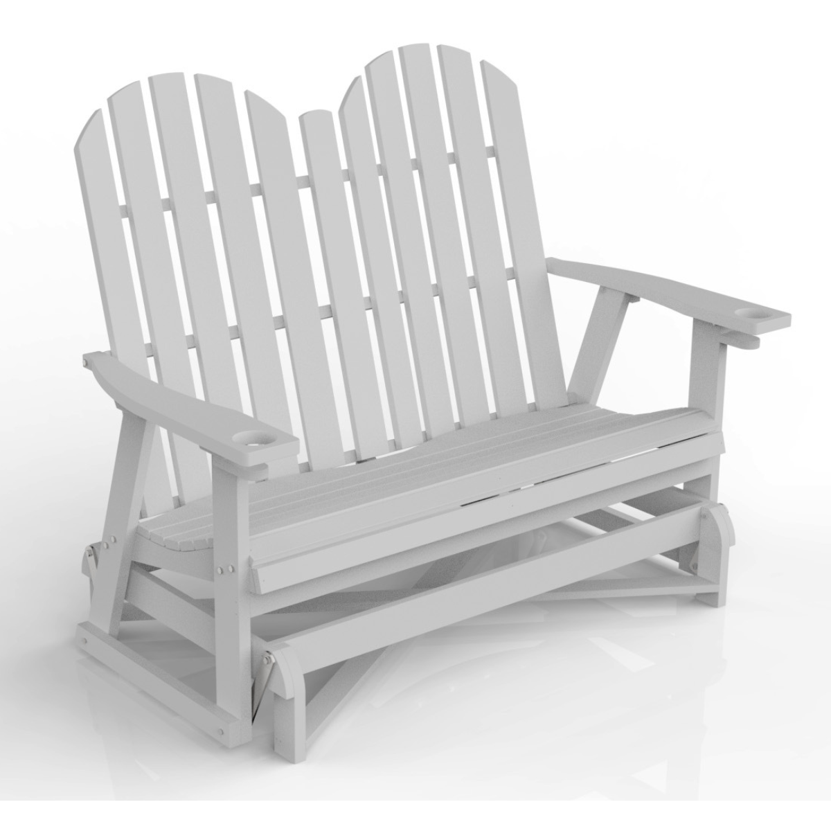 Poly Grove Double Glider
