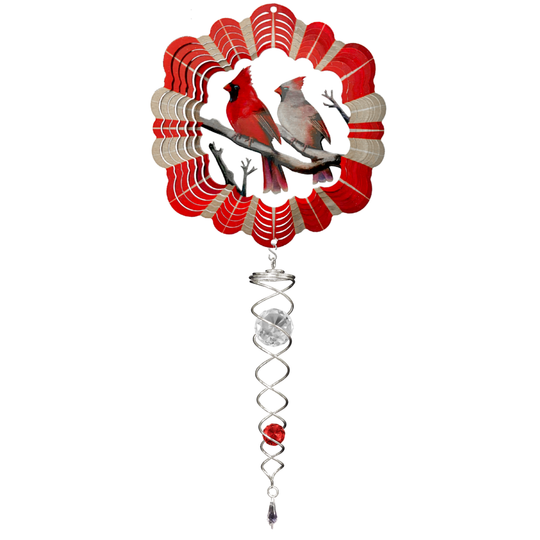 Cardinals - Mini Set Wind Spinner