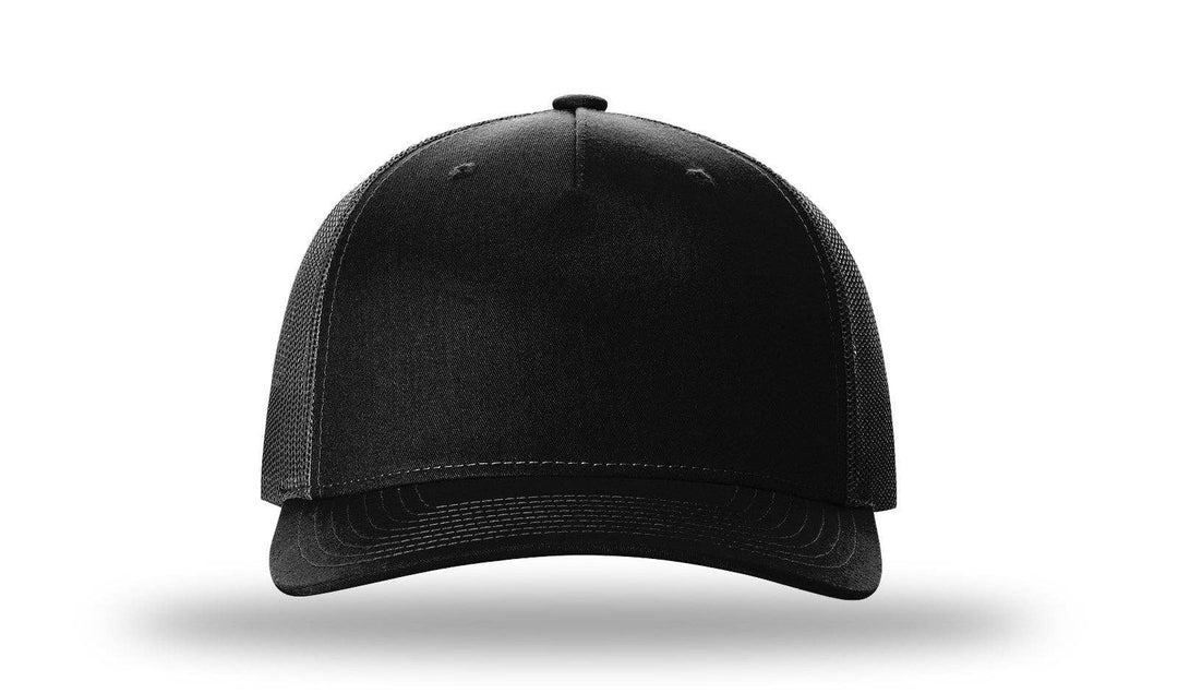 Richardson 112FP - 5-Panel Premium Trucker Snapback Hat: Army Olive/Tan