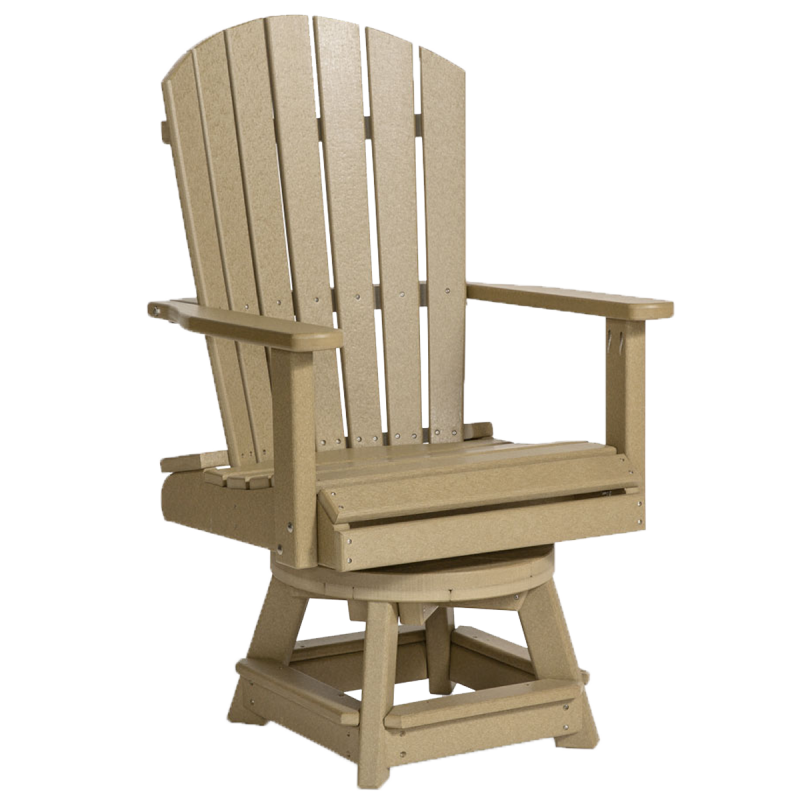 Leisure Lawns 328D Bistro Swivel Dining Chair on transparent background