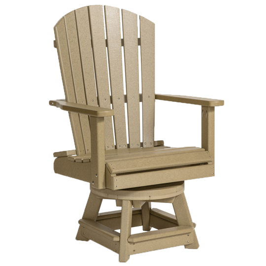 Leisure Lawns 328D Bistro Swivel Dining Chair on transparent background