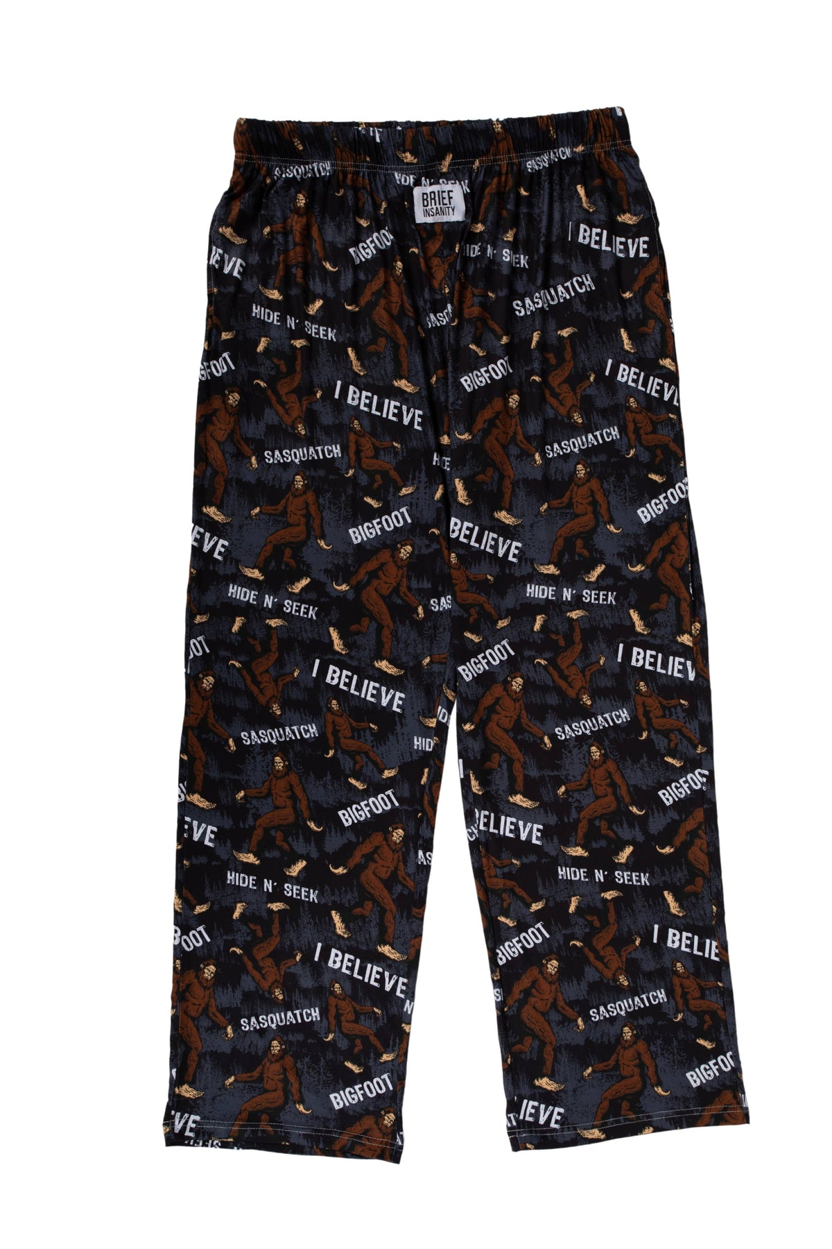 Bigfoot Charcoal Pajama Lounge Pants: XX-Large