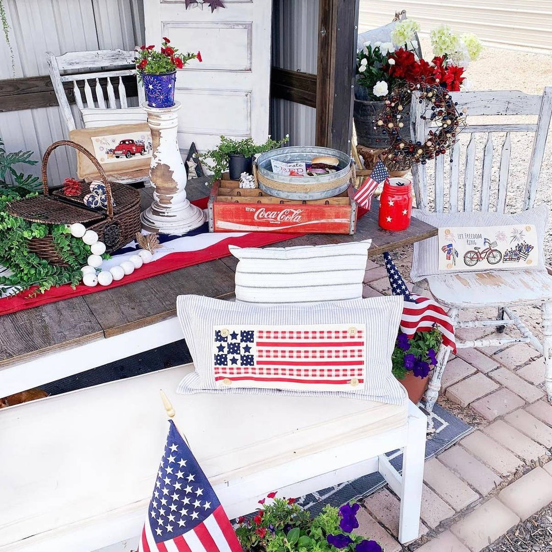 Holiday Panel: Summer 4th of July USA BARN QUILT FLAG