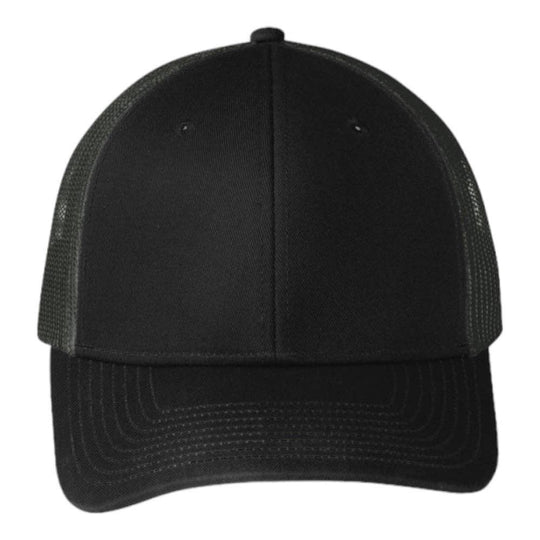 Port Authority® C402 Snapback Trucker Cap: Purple/White