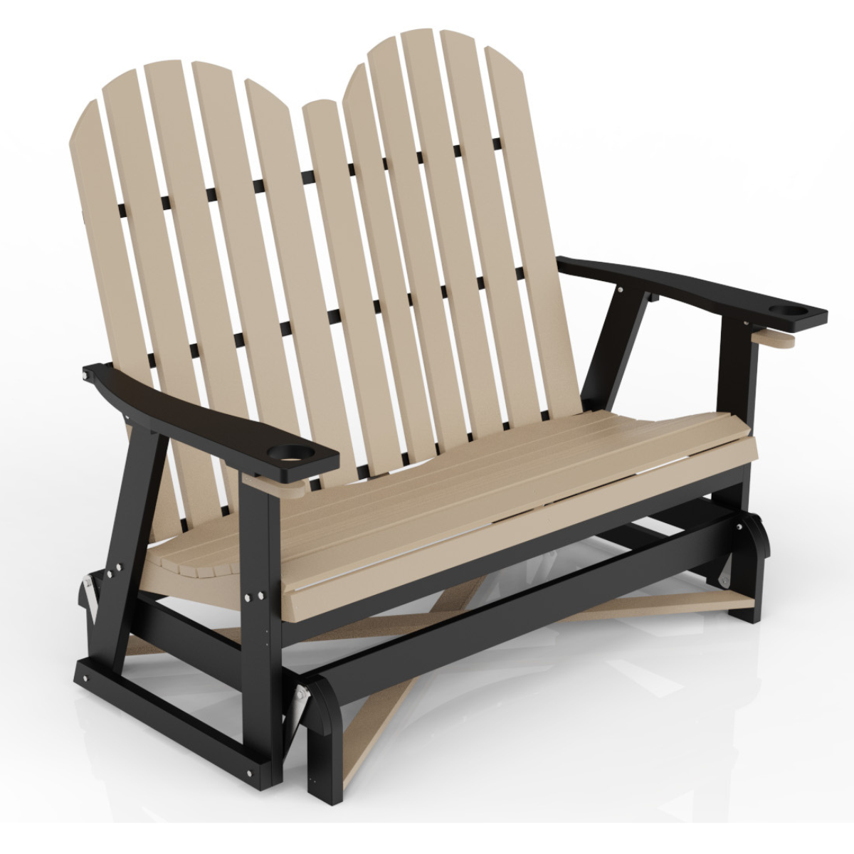 Poly Grove Double Glider