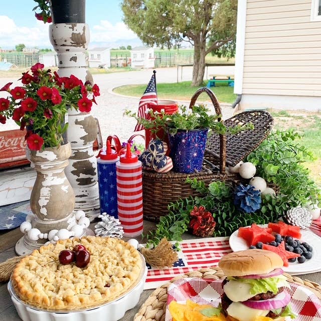 Holiday Panel: Summer 4th of July USA BARN QUILT FLAG