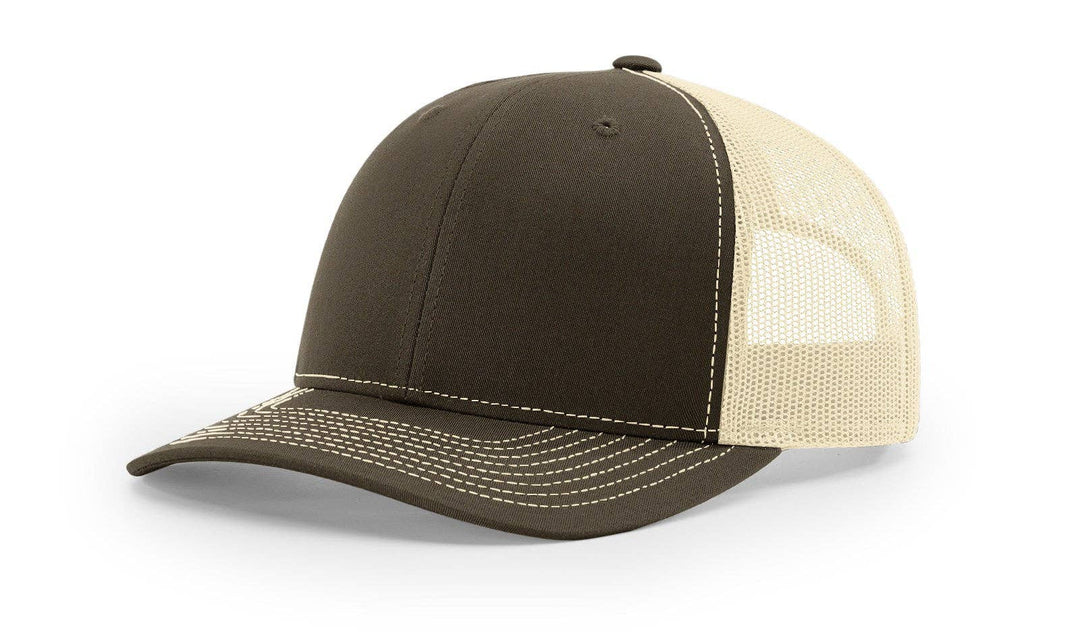 Richardson 112 Trucker Hat - NEW Colors: Mink Beige/Charcoal/Amber Gold