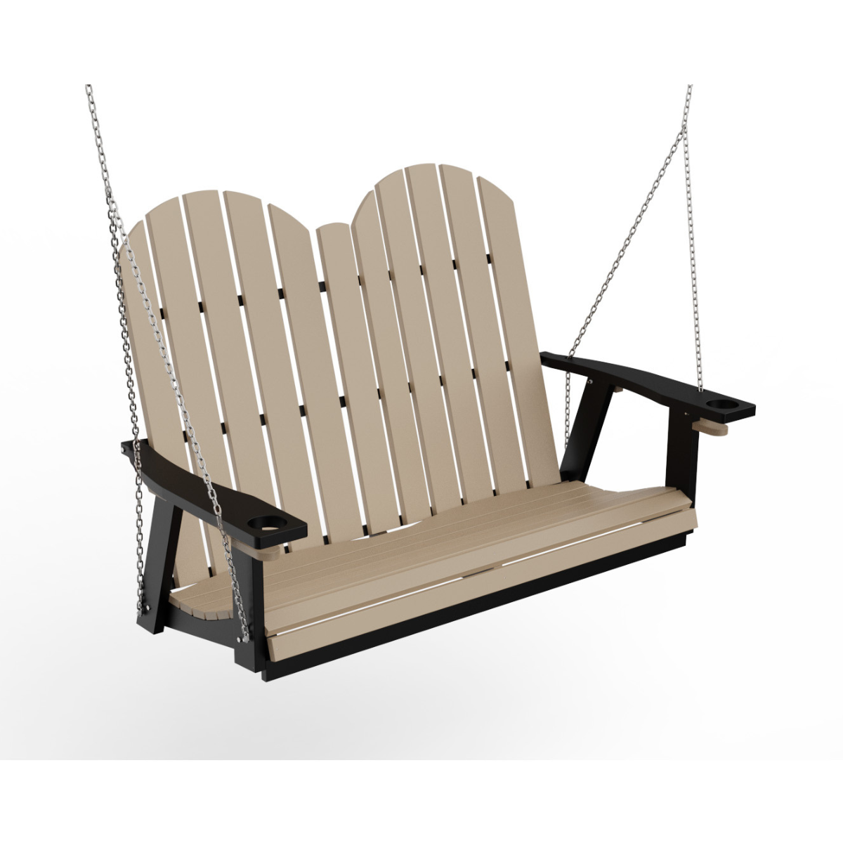 Poly Grove Double Swing