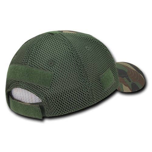 Tactical Operator Hat Air Mesh Baseball Cap Patch Military Army - Rapdom T80: Grey