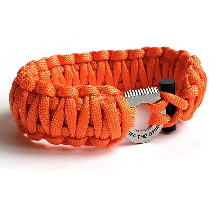 Off-the-Grid Survival Bracelet (16/pk. assortment)