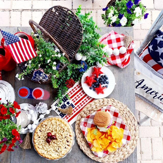 Holiday Panel: Summer 4th of July USA BARN QUILT FLAG