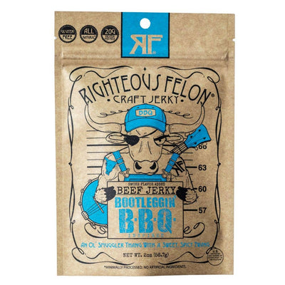 Bootleggin' BBQ Beef Jerky 2oz