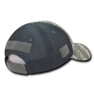 Tactical Operator Hat Air Mesh Baseball Cap Patch Military Army - Rapdom T80: Grey