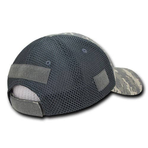 Tactical Operator Hat Air Mesh Baseball Cap Patch Military Army - Rapdom T80: Grey