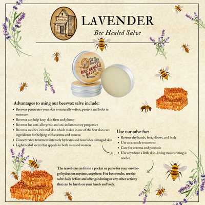 Lavender Bee Healed Salve 2.15oz