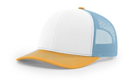 Richardson 112 Trucker Hat - NEW Colors: Mink Beige/Charcoal/Amber Gold