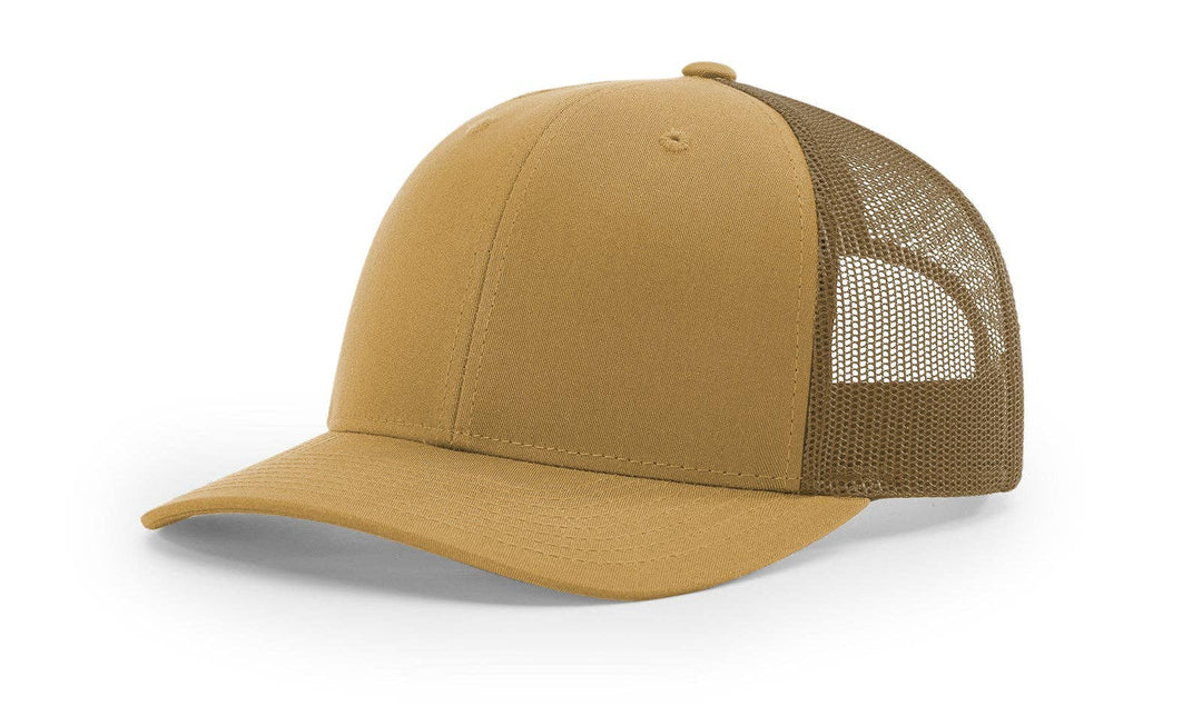 Richardson 112 Trucker Hat - NEW Colors: Caramel/Black