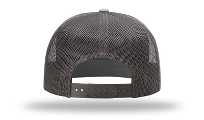 Richardson 168 7-Panel Trucker Hat: Pale Khaki/Loden Green