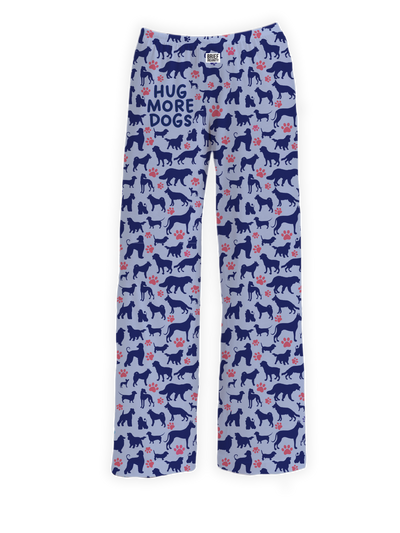 Hug More Dogs Pajama Pants: X-Large