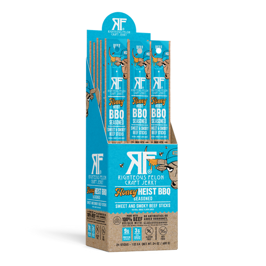 Righteous Felon Honey Heist BBQ Beef Stick 1oz