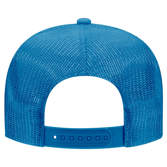 Otto 5-Panel High Crown Foam Trucker Hats, Mesh Back Cap - 39-165: Purple