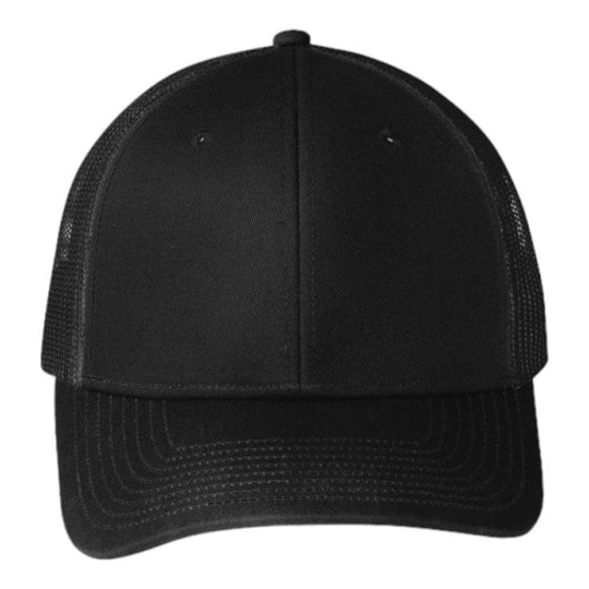Port Authority® C402 Snapback Trucker Cap: Purple/White