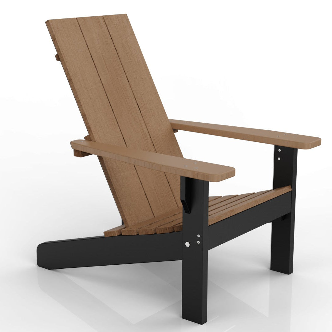 modern adirondack chair #color_antique-mahogany-on-black