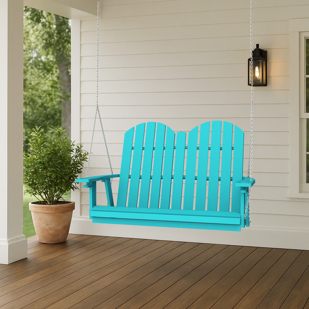 Poly Grove Double Swing
