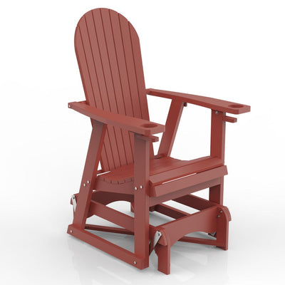 Poly Adirondack Glider