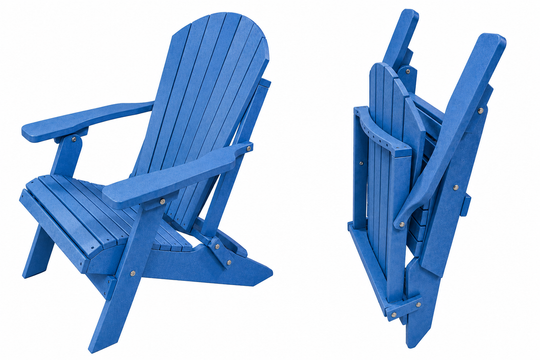 Deluxe Folding Adirondack Chair