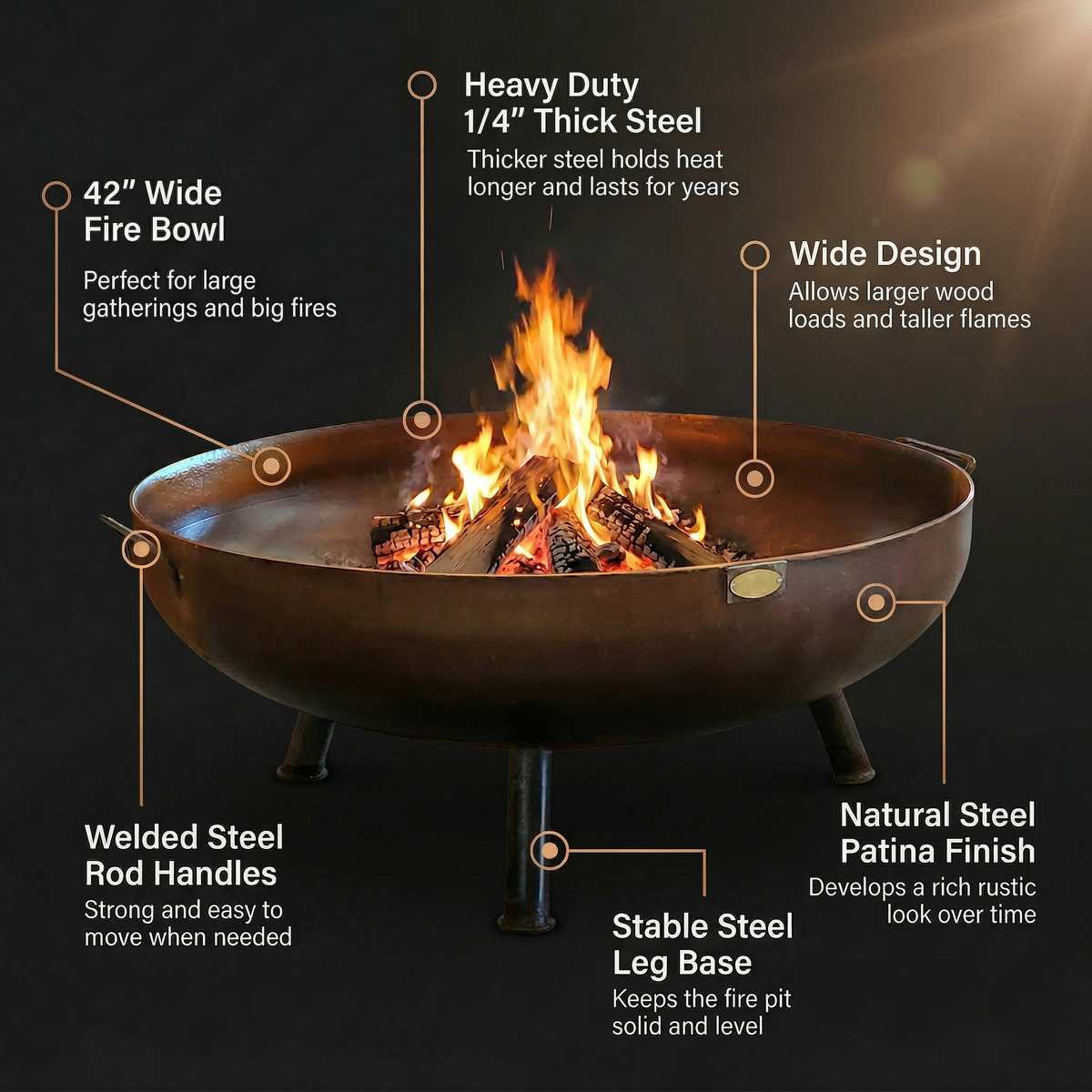 42" Legacy Fire Pit