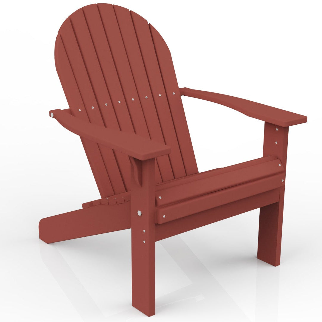Deluxe Tall Poly Adirondack Chair | High-Seat Outdoor Chair | Made