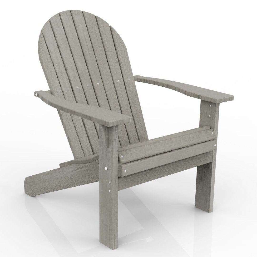 Deluxe Tall Poly Adirondack Chair | High-Seat Outdoor Chair | Made