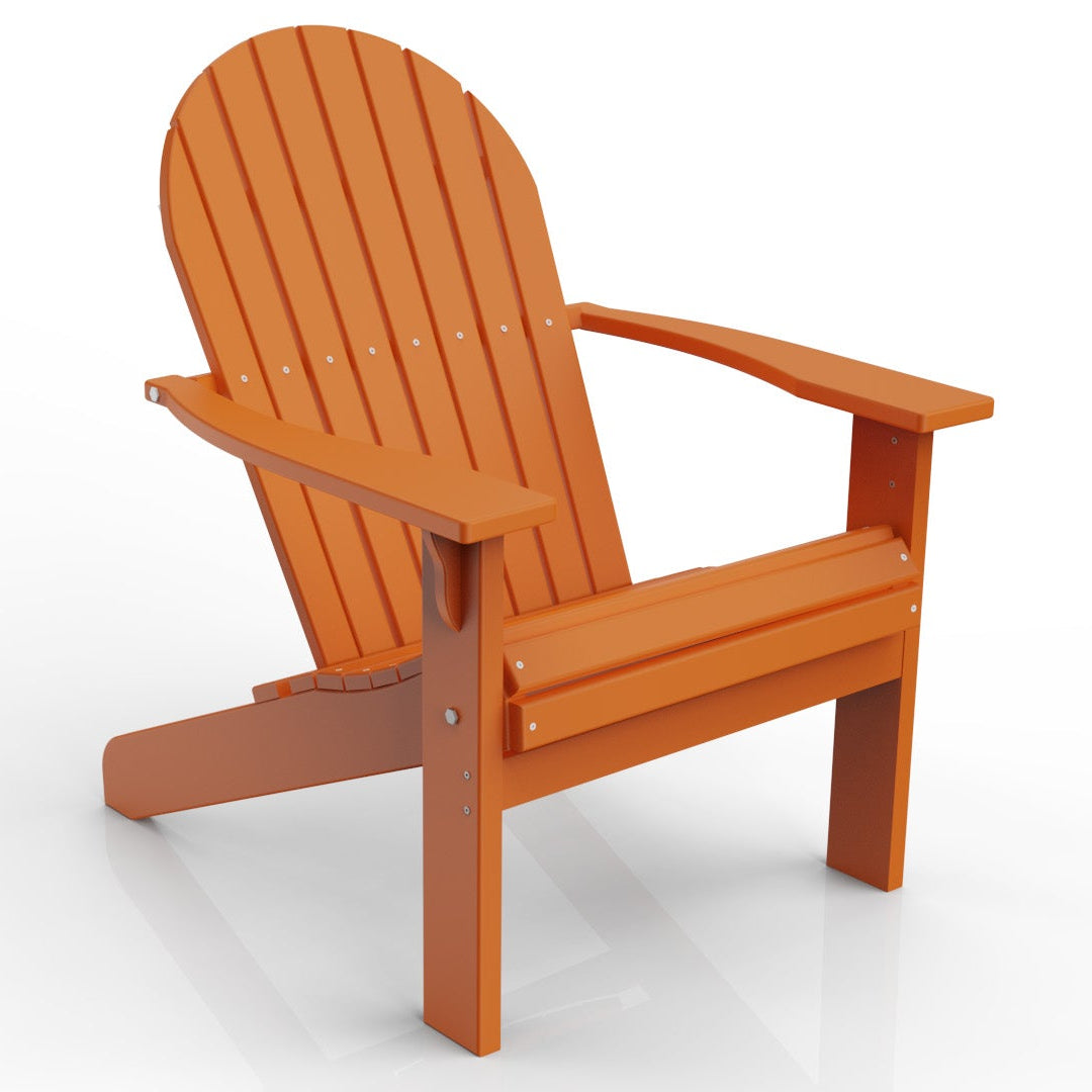Deluxe Tall Poly Adirondack Chair | High-Seat Outdoor Chair | Made