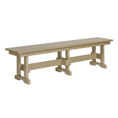 Leisure Lawn 166B 6-foot bench for bar height