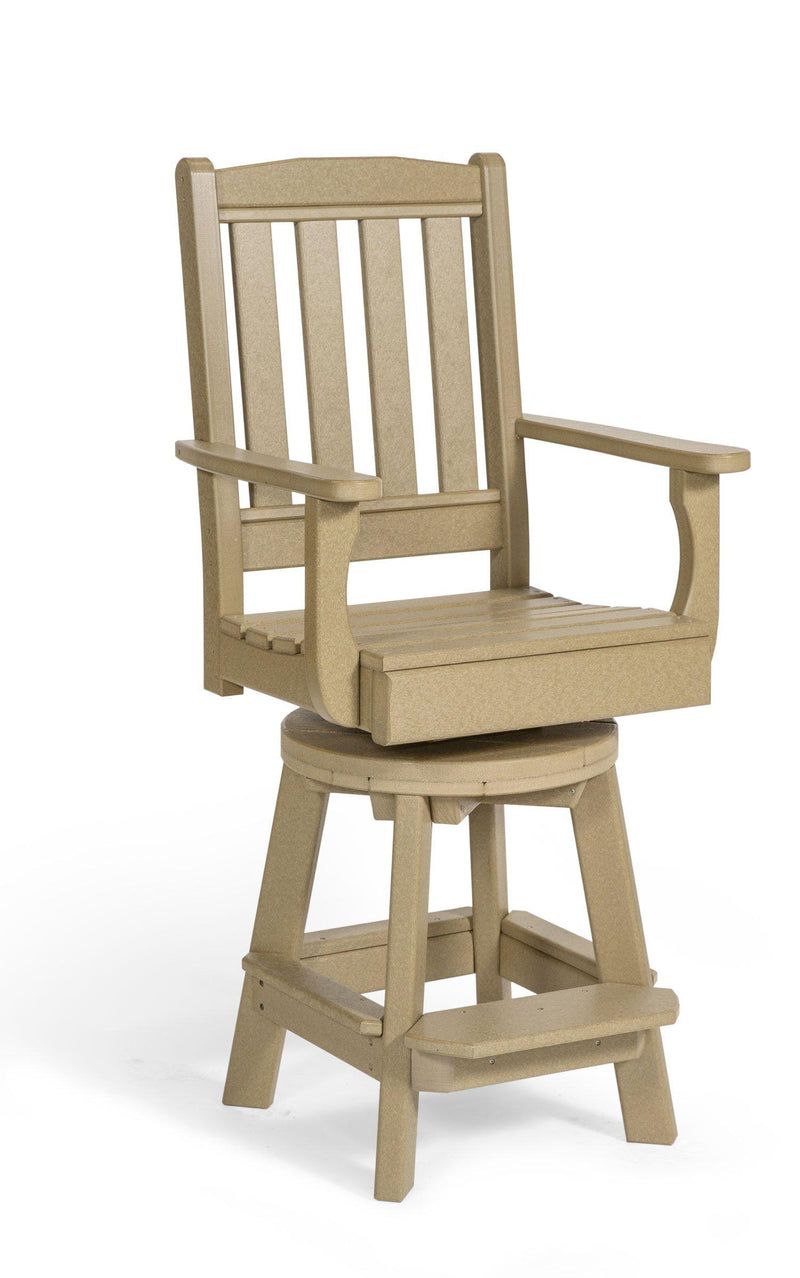 Leisure Lawns 228B English Garden Swivel Bar Chair