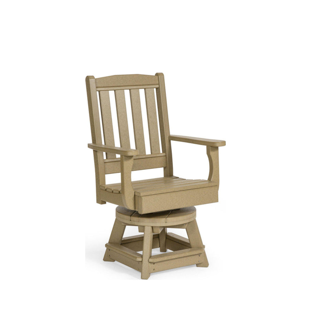 Leisure Lawns 228D English Garden Swivel Dining Chair