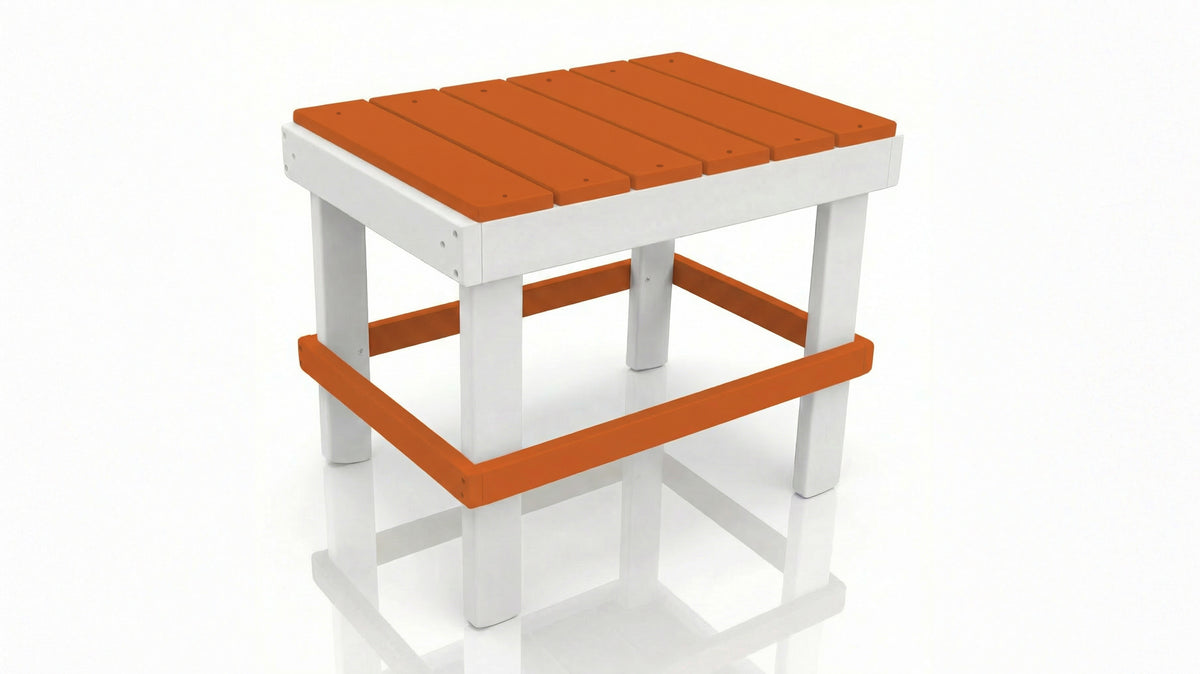 Poly Grove Glider Height Side Table