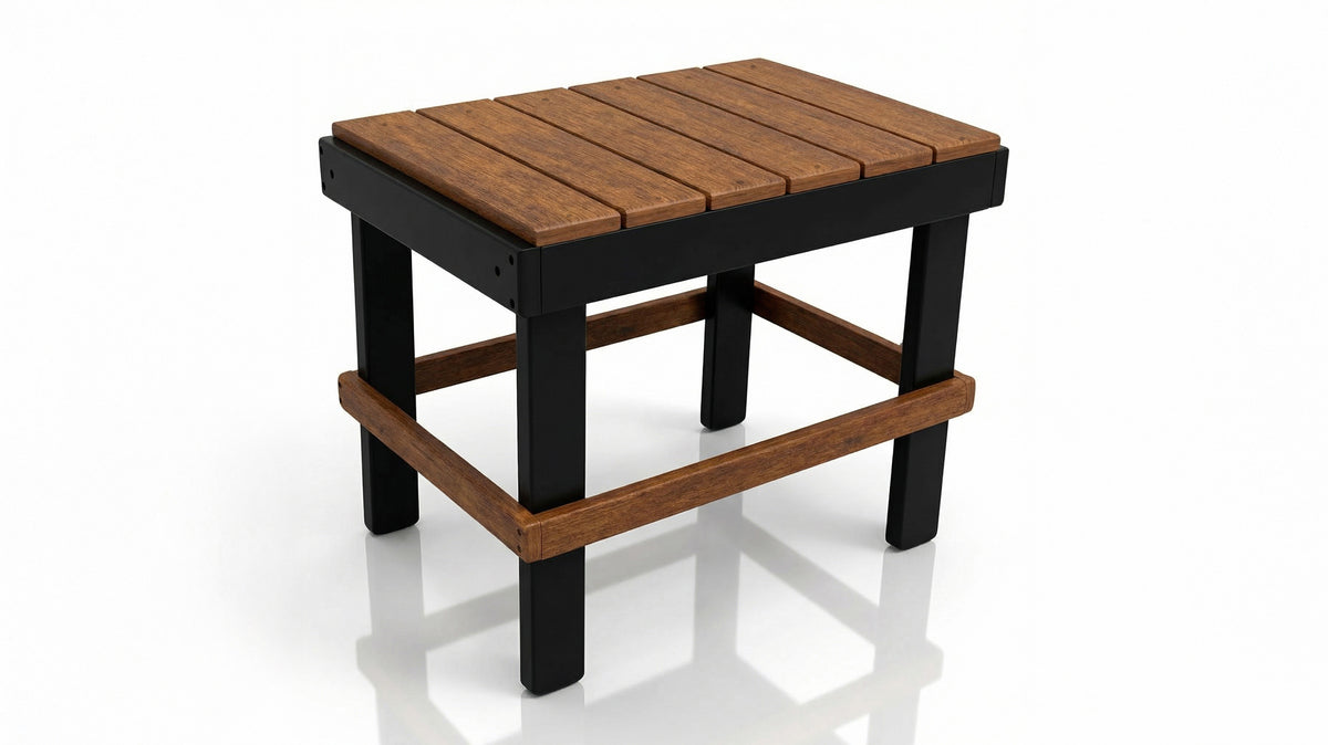 Poly Grove Glider Height Side Table