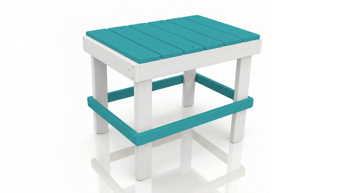Poly Grove Glider Height Side Table